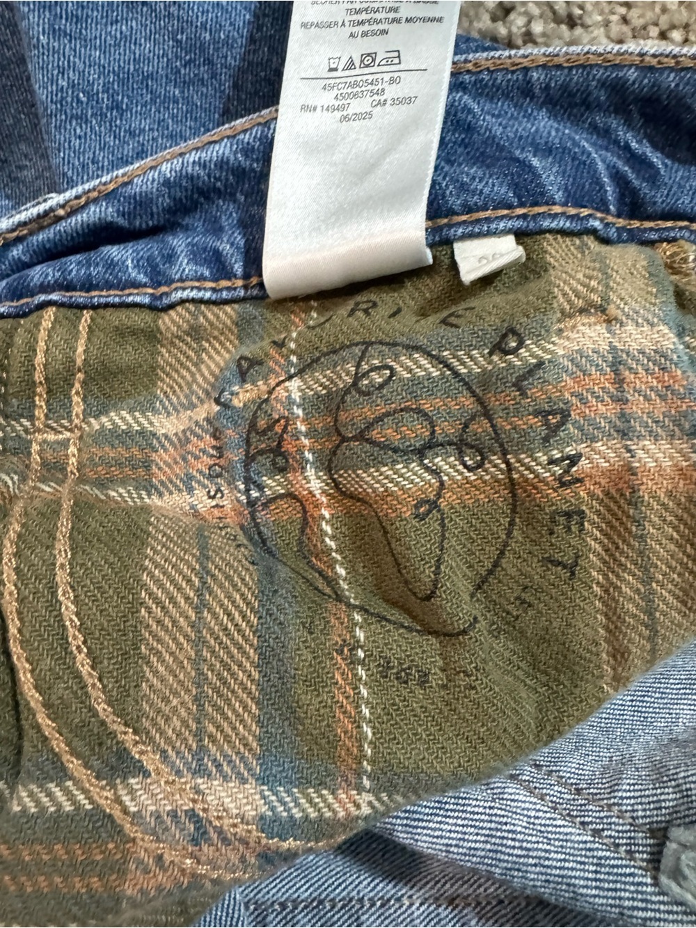 Favorite Daughter The Morgan Shortie Beacon Bootcut Jeans Women’s Size 28 - Picture 12 of 16